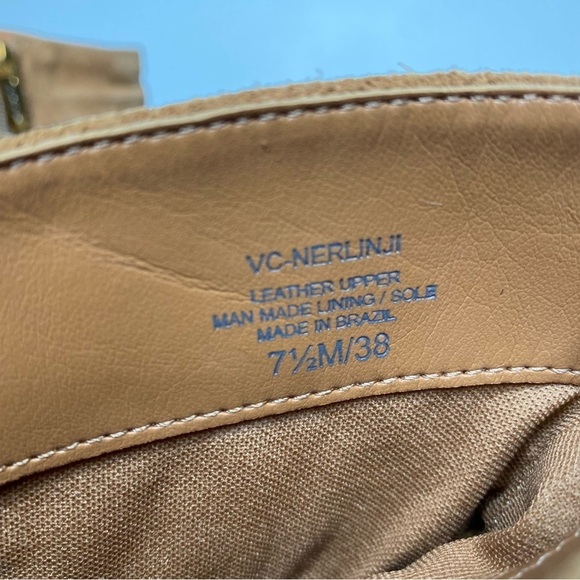 Vince Camuto Nerlinji Brown Suede Bootie 7.5 M - Picture 12 of 15